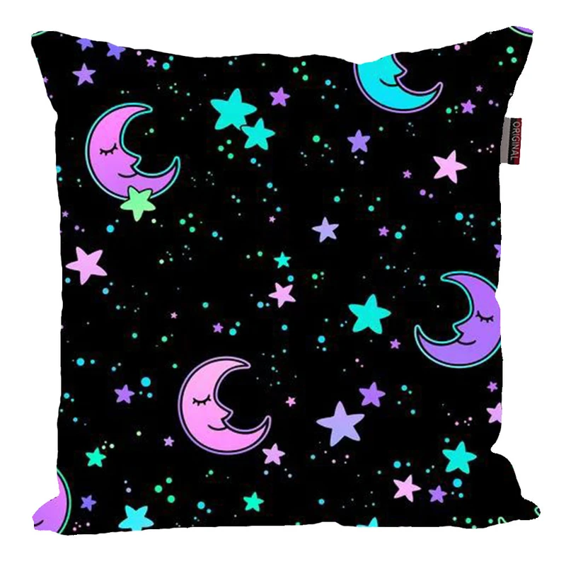 کوسن پاد آفرین مدل فانتزی طرح ستاره و ماه وآسمانی کد p551