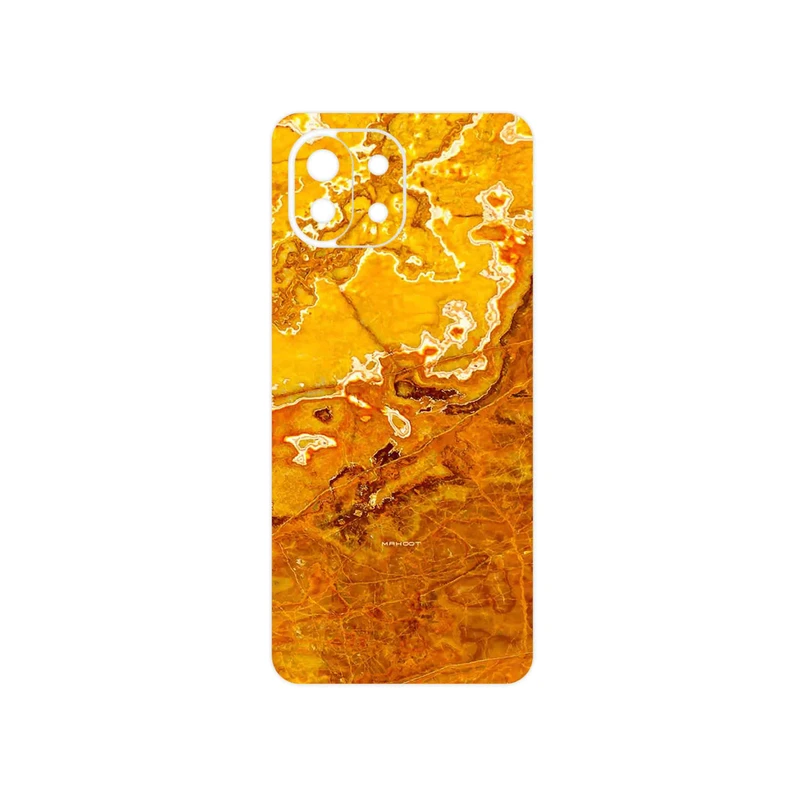 برچسب پوششی ماهوت مدل Gold Marble مناسب برای گوشی موبایل شیائومی 11 Lite 5G NE