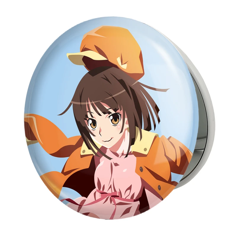 آینه جیبی خندالو طرح نادکو سنگوکو انیمه مونوگاتاری مدل تاشو کد 16199 