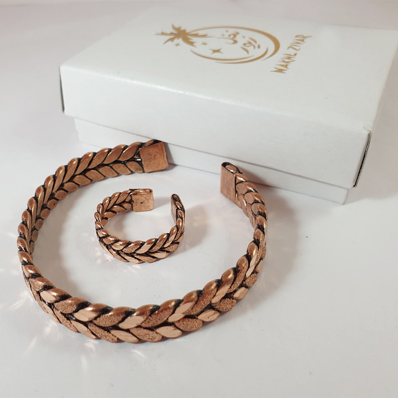 نیم ست نخل زیور کد 119