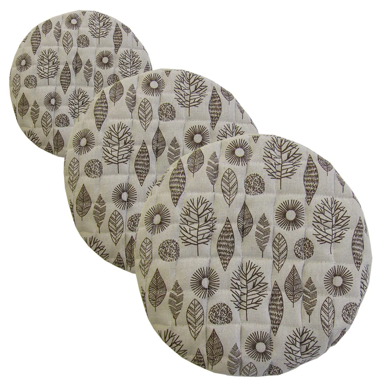 ست دم‌کنی 3 تکه هوم اند لایف مدل مانوئل طرح برگ کد 690006