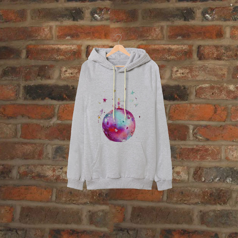 هودی زنانه مدل شازده کوچولو کد AA55