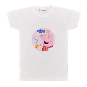 تی شرت بچگانه پرمانه طرح پپا پیگ کد pmt.4733