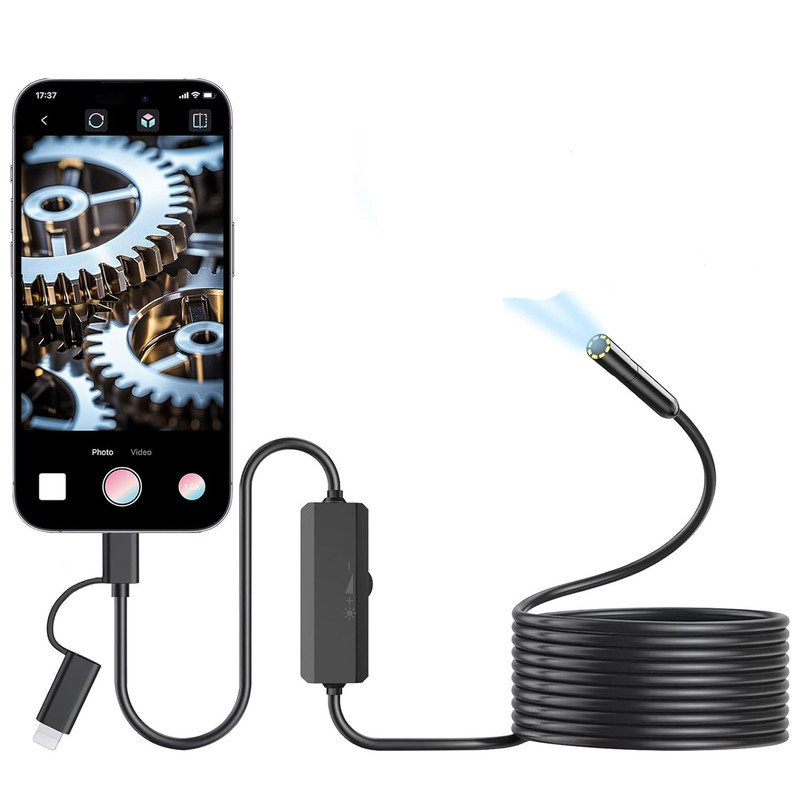 دوربین آندوسکوپی مدل فوکوس خودکار کد 10M 5MP HD NEW