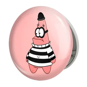 آینه جیبی خندالو طرح پاتریک مدل تاشو کد 24711 