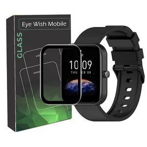 محافظ صفحه نانو آی ویش مدل PMMA مناسب برای ساعت هوشمند امیزفیت Huami Amazfit Bip 3 Pro