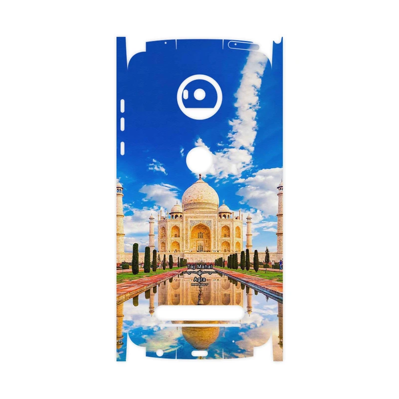 برچسب پوششی ماهوت مدل The Taj Mahal-FullSkin مناسب برای گوشی موبایل موتورولا Moto Z2 Play