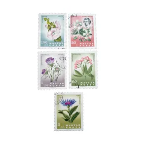 تمبر یادگاری مدل گل و گیاه کد DS2153 مجموعه 5 عددی