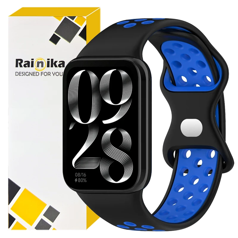  بند رینیکا مدل RE4MI89P NIKI مناسب برای ساعت هوشمند شیائومی Redmi Watch 4 / Mi Band 8 Pro / Smart mi band 9 pro