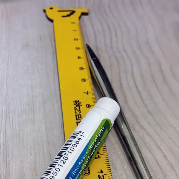 خط کش 20 سانتی متری طرح گنجشک کد 003