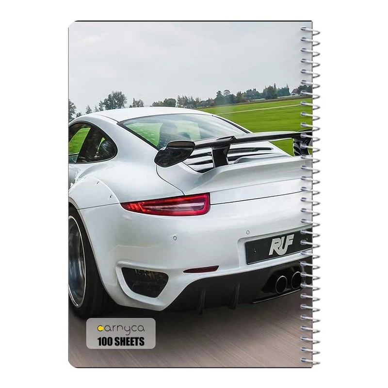 دفتر مشق 100 برگ سیمی کارنیکا طرح پورشه Porsche کد 61688