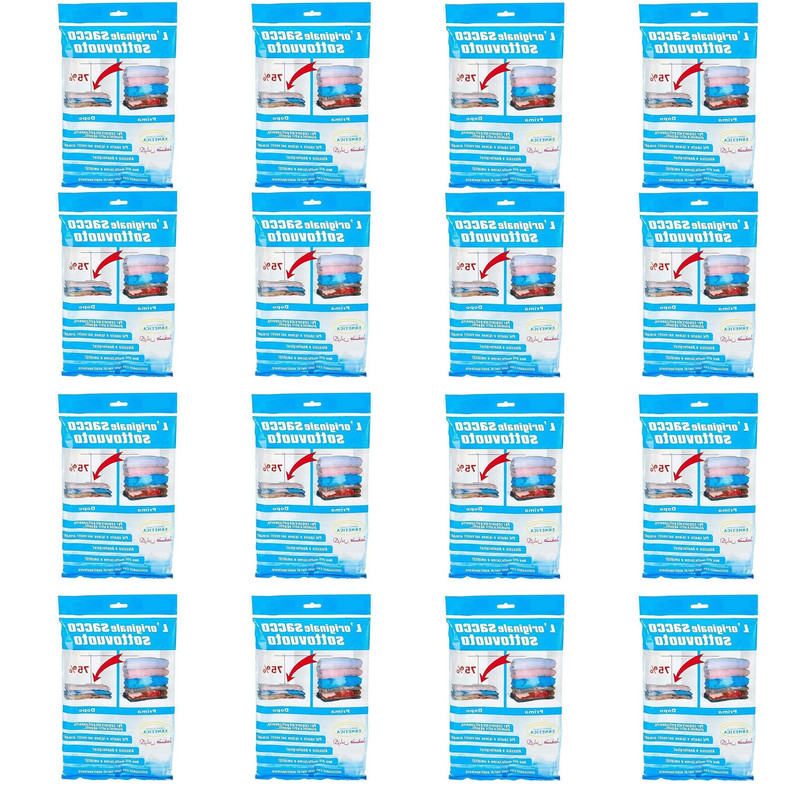 کیسه وکیوم مدل bluepack-6080 مدل محافظ لباس بسته 12 عددی