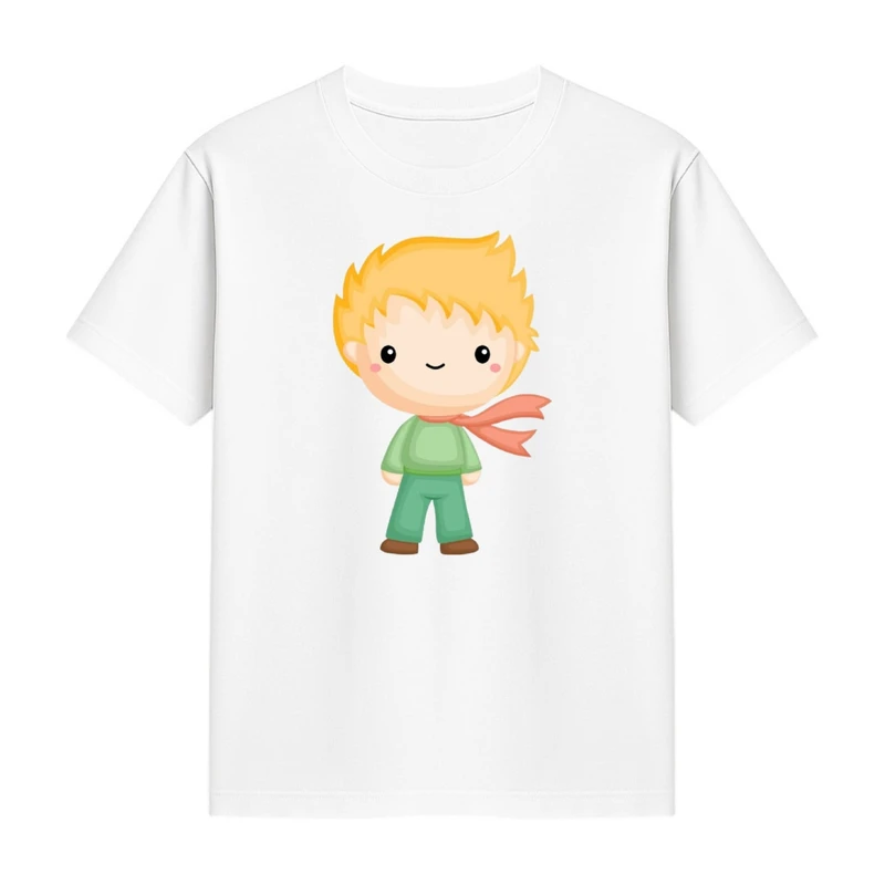 تی‌شرت آستین کوتاه دخترانه مدل شازده کوچولو کد p2 