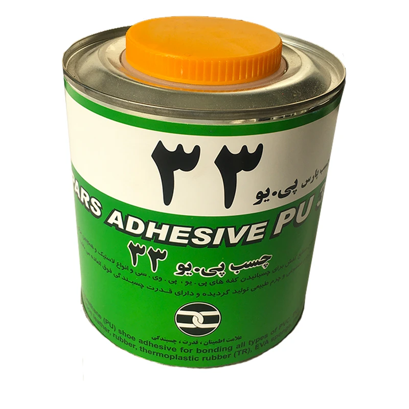  چسب پارس پی یو کد PU-33 حجم یک لیتر