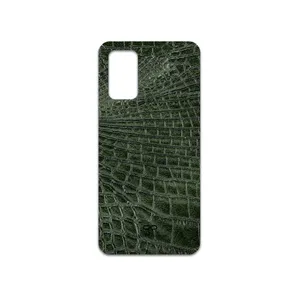 MAHOOT Green-Crocodile-Leather Cover Sticker for Xiaomi Redmi Note 9 4G