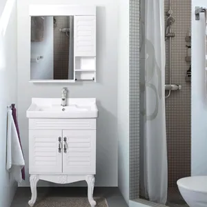 ست کابینت و روشویی مدل آلفا به همراه آینه و باکس