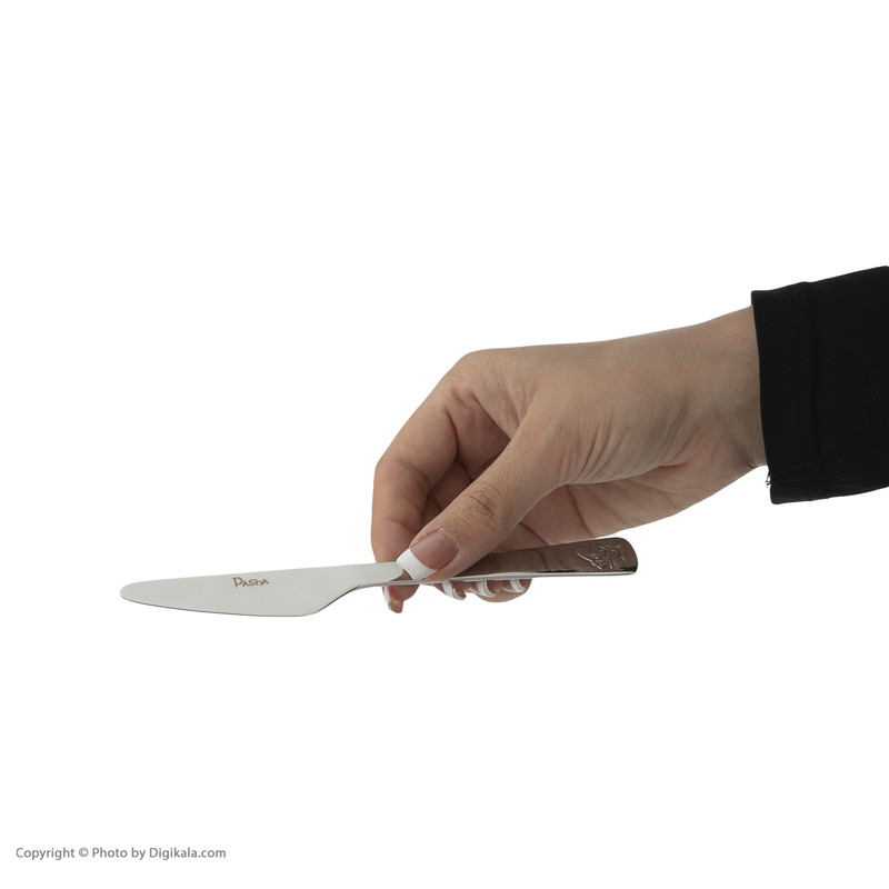 ست قاشق و چنگال کودک پاشا مدل HELLO BABY کد 1