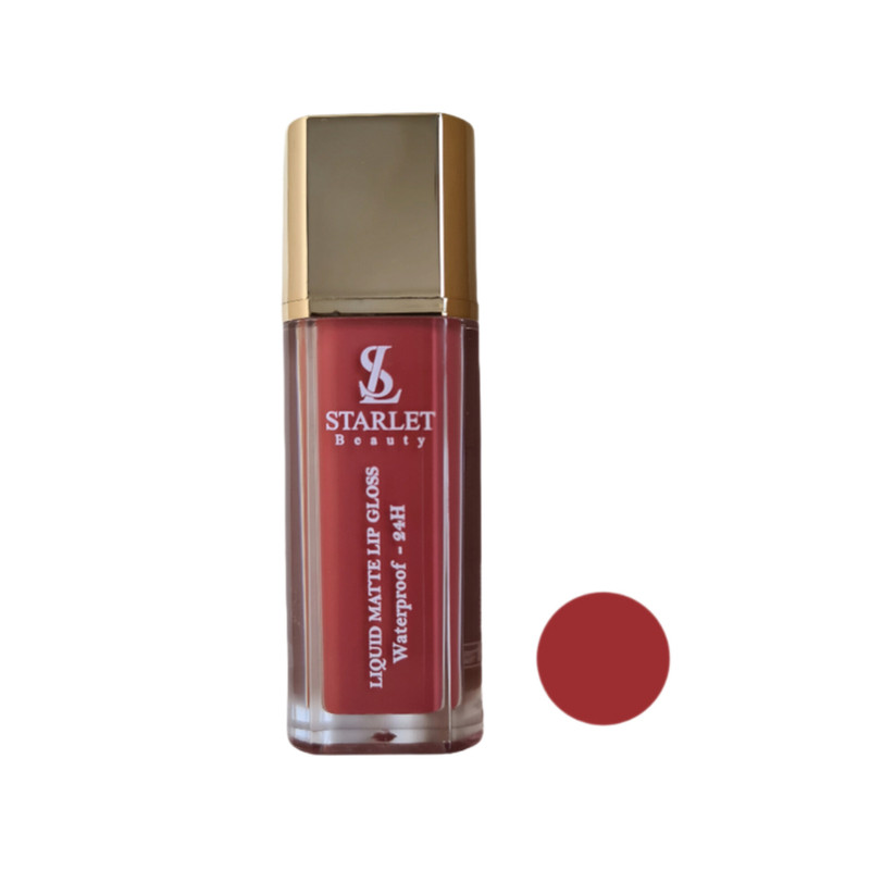 رژ لب مایع مات استارلت مدل Waterproof  شماره 809