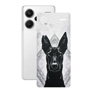Remax cover sticker Leth model Doberman design suitable for Xiaomi Redmi Note 13 Pro Plus mobile phone