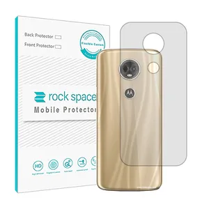 Transparent Rockspace HyGEL model back protector suitable for Motorola Moto E5 Plus mobile phone