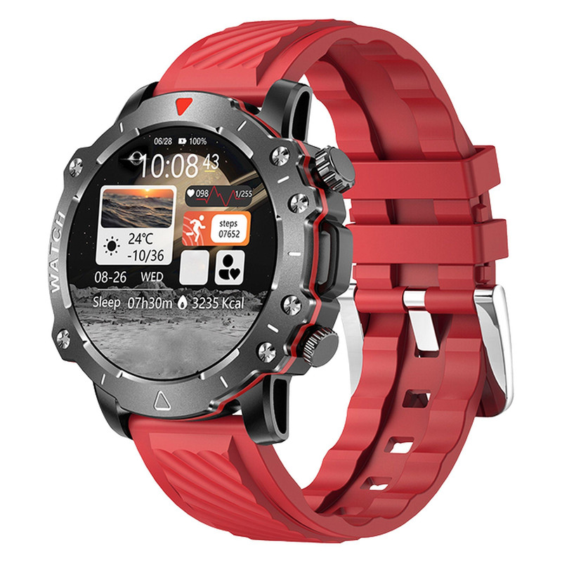 ساعت هوشمند 45 میلی متر ریولینک مدل RL2 pro با بند سیلیکونی