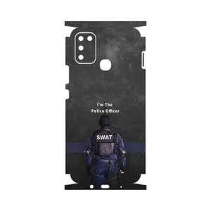 MAHOOT Police Officer-FullSkin Cover Sticker for Infinix Hot 11 Play