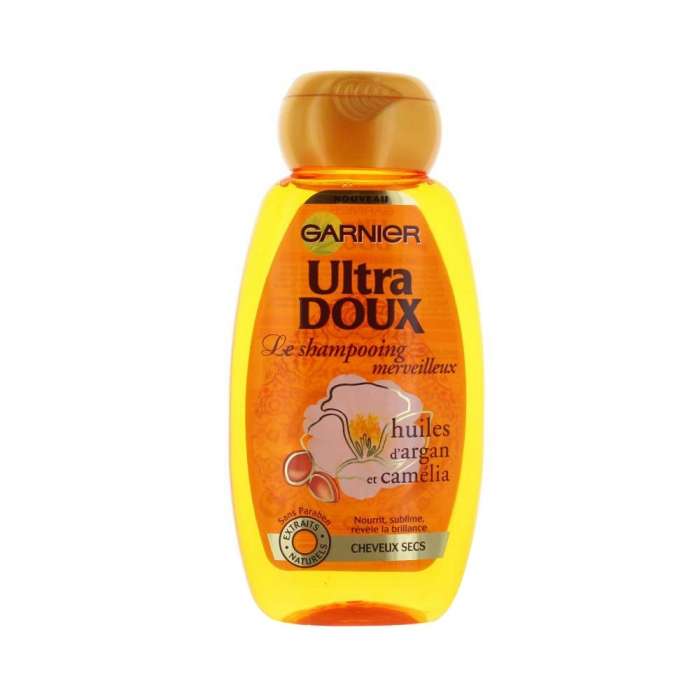 شامپو مو گارنیه سری Ultra Doux مدل Argan حجم 240 میلی لیتر