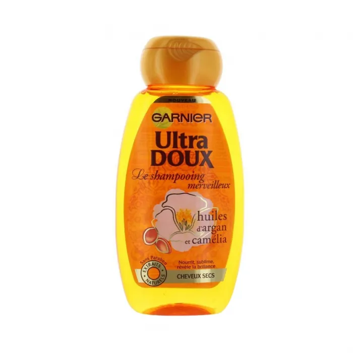 شامپو مو گارنیه سری Ultra Doux مدل Argan حجم 240 میلی لیتر