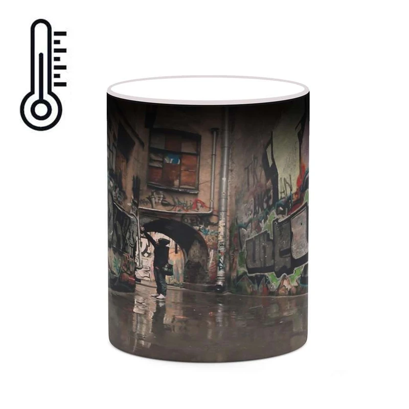 ماگ حرارتی کاکتی مدل Grafiti کد mgh20441