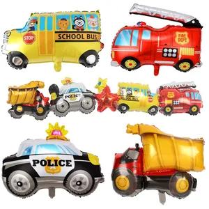 بادکنک فویلی مدل ماشین کد DB20 مجموعه 5 عددی