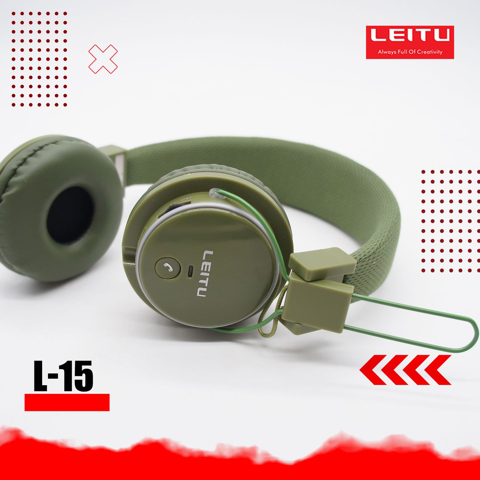 هدست بی سیم لیتو مدل L - 15 -  - 19