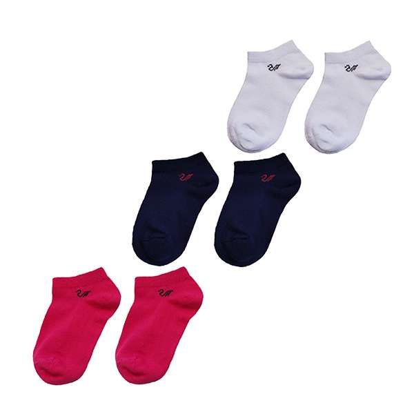 جوراب بچگانه ال سون مدل رنگی PH603 مجموعه 3 عددی