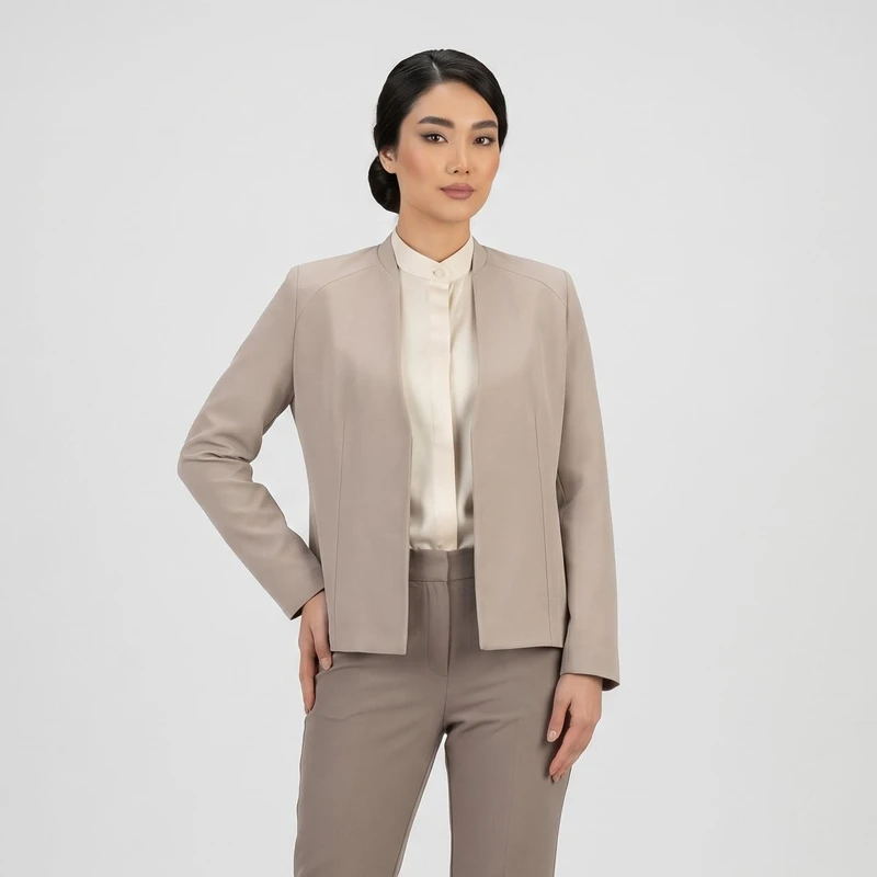 کراپ کت رسمی زنانه السانا مدل ماتیاس کد 2492
