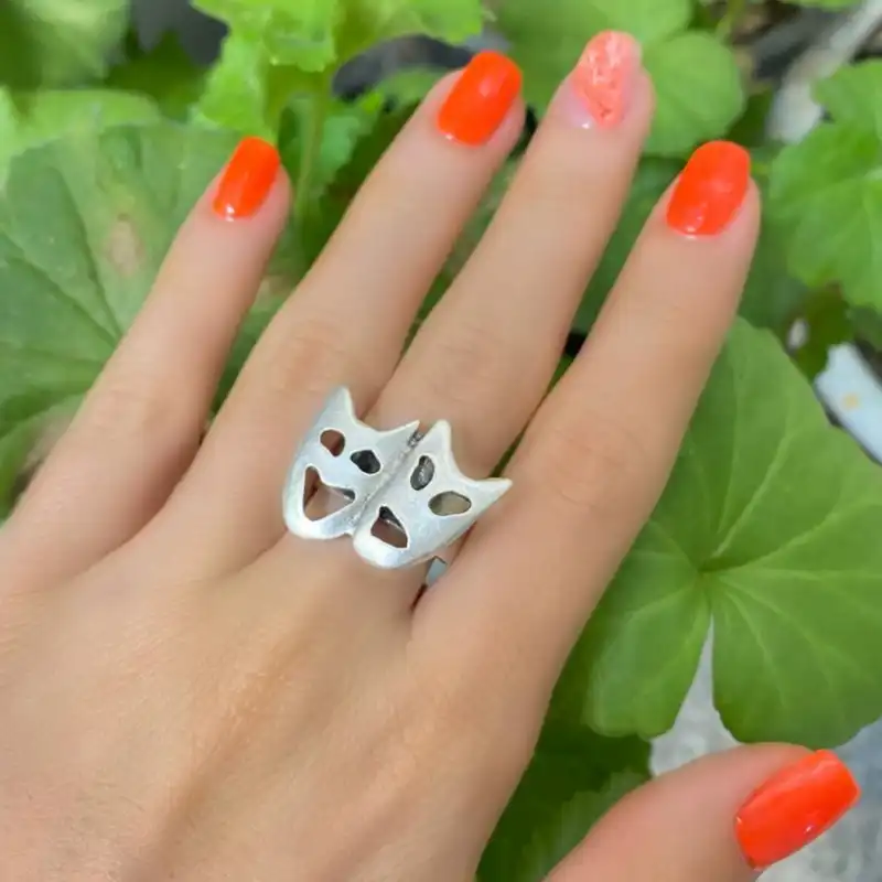 انگشتر مدل نقاب