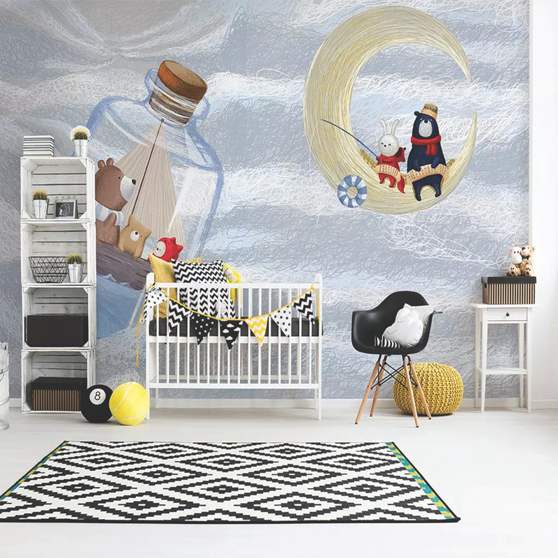 پوستر دیواری اتاق کودک مدل 3034