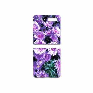 MAHOOT Purple-Flower Cover Sticker for Samsung Galaxy Z Flip