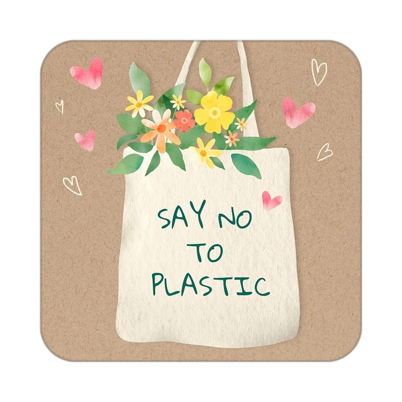 زیر لیوانی کاکتی طرح گل مدل mp17051