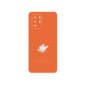 MAHOOT Minimalist origami bird Cover Sticker for Xiaomi Redmi Note 10 Pro China