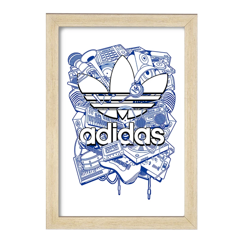 تابلو خندالو مدل آدیداس (Adidas) کد 36959