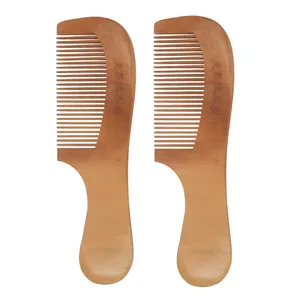 شانه مو طرح چوب مدل BET-017 مجموعه 2 عددی 