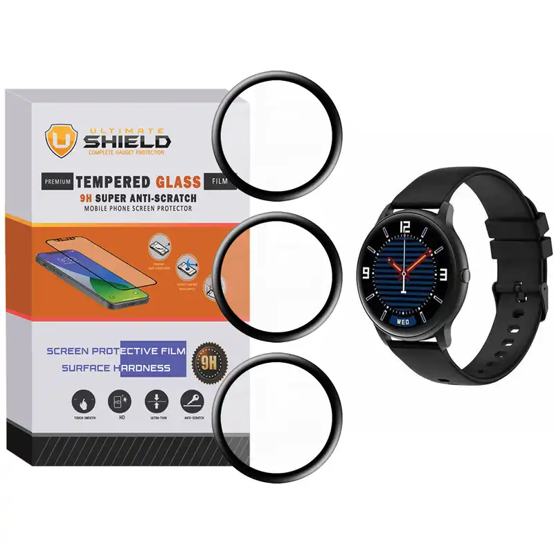 محافظ صفحه نمایش نانو آلتیمیت شیلد مدل NUL مناسب برای ساعت هوشمند ایمیلب KW66 بسته سه عددی
