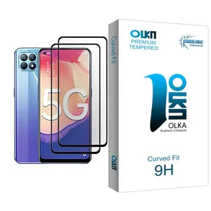 Cooling Olka Glass MIX002 Screen Protector For Oppo Reno4 SE Pack Of 2