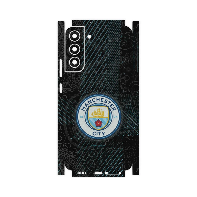 برچسب پوششی ماهوت مدل Manchester-City-FullSkin مناسب برای گوشی موبایل سامسونگ Galaxy S22 Plus 5G
