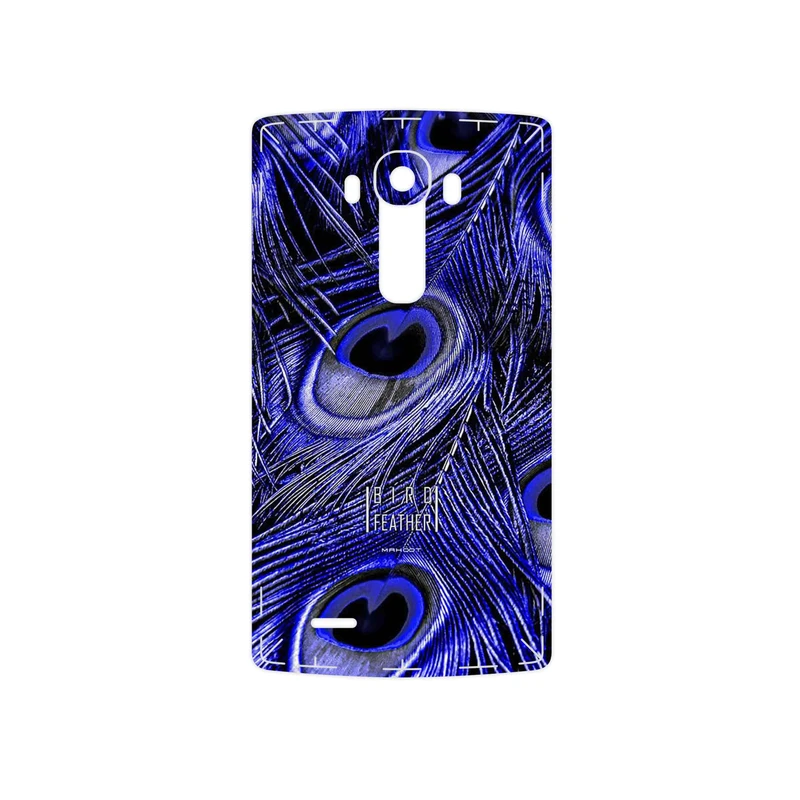 برچسب پوششی ماهوت مدل Purple Feather مناسب برای گوشی موبایل ال جی G4