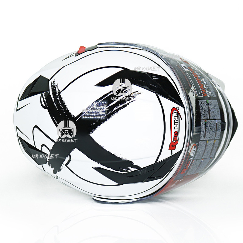 کلاه کاسکت ردلاین مدل 939_WHITE_BLACK