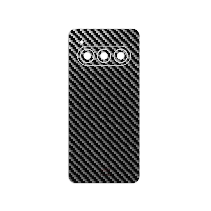 برچسب پوششی ماهوت مدل Glossy-Silver-Fiber مناسب برای گوشی موبایل داریا Bond II 5G