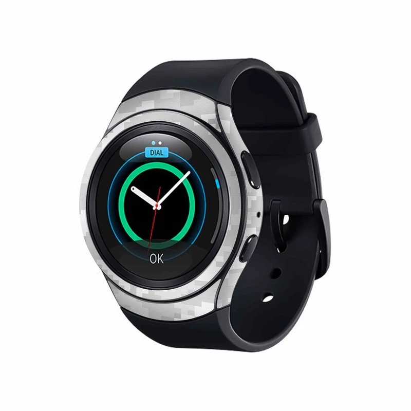 برچسب ماهوت طرح Army_Snow_Pixel مناسب برای ساعت هوشمند سامسونگ Galaxy Gear S2