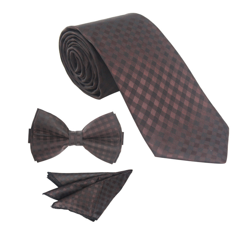 ست کراوات و پاپیون پوشت مردانه مدل MSET122F