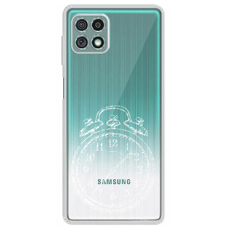 کاور مگافون طرح ساعت مدل C64-W مناسب برای گوشی موبایل سامسونگ Galaxy A22 5G