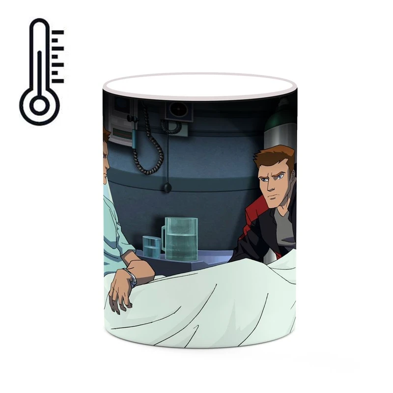 ماگ حرارتی کاکتی مدل روی هارپر Roy Harper کد mgh39821